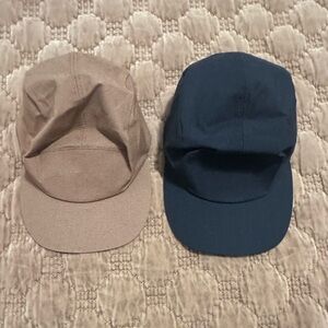 Lululemon Hats - blue and red/pink